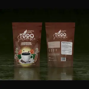 Todo Saludable Mushroom Coffee Booster - Enhance Your Daily Brew with Unique Flavor Profile & Health Benefits - Ideal for Coffee Enthusiasts