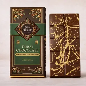 Dubai Delights Premium 200g Chocolate Bar