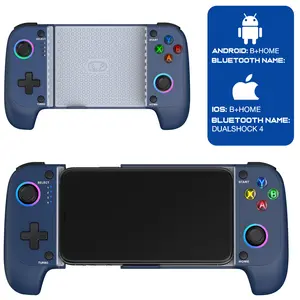 Phone Controller for iPhone/Android - Mobile Gaming Controller with Hall Effect Joystick, Phone Case Support,Turbo Function, Dual Vibration- Phone Controller Compatible with More Games