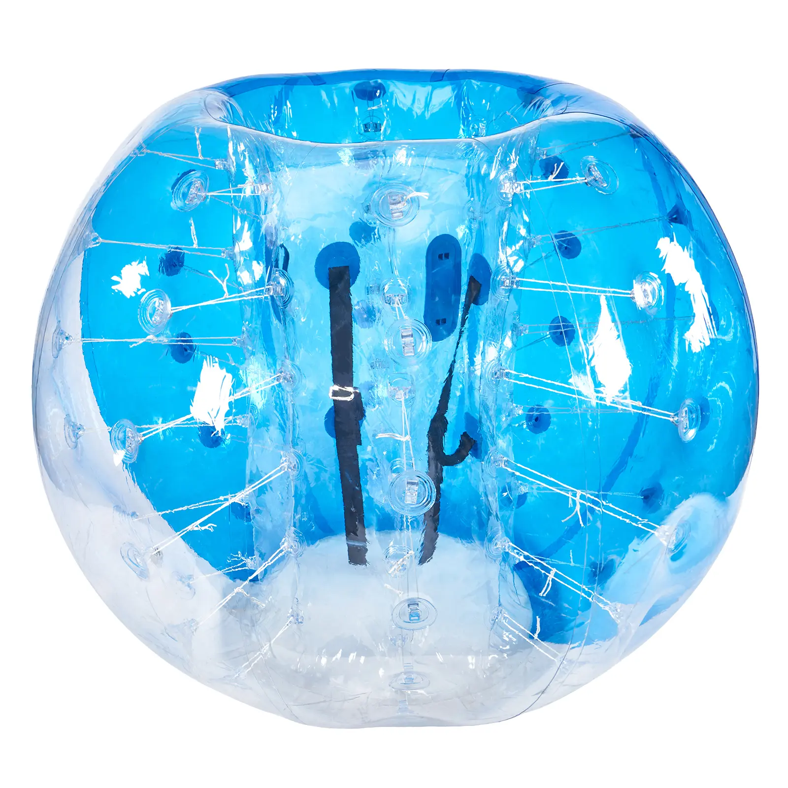 Inflatable Bumper Ball 1-Pack, 5FT/1.5M Body Sumo Zorb Balls for Teen & Adult, 0.8mm Thick PVC Human Hamster Bubble Balls for Outdoor Team Gaming Play, Bumper Bopper Toys for Garden, Yard, Park