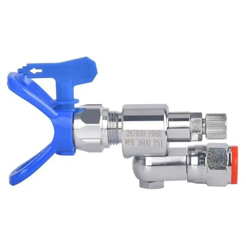 287030 CleanShot Shut-Off Valve, Threaded Swivel Joint Extension for Airless Paint Sprayers, Rotary Airless Sprayer Connection (Cycling & Outdoor Leisure Equipment), Painting