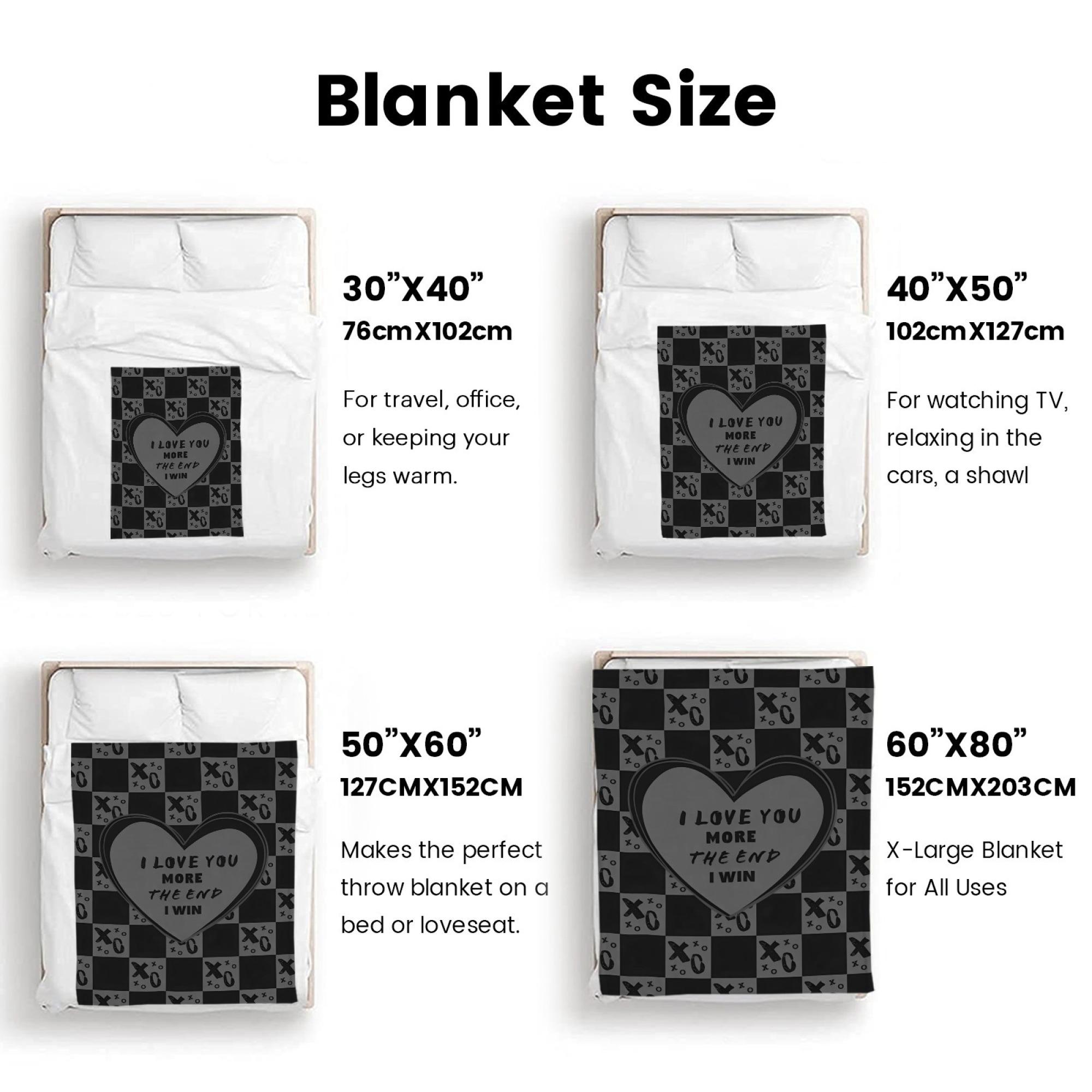 Throw Blanket Valentine's Day I Love You More The End I Win Soft Blanket Cozy Sofa Bed Blankets Warm Lightweight Cover for Couch Living Room Bedroom Office 30x40 Inch Throw Blanket Valentine's Day I Love You More The End I Win Soft Blanket Cozy Sofa Bed Blankets Warm Lightweight Cover for Couch Living Room Bedroom Office 30x40 Inch