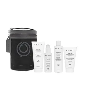 MONAT Bond IQ Repair Haircare System – Fortifying Shampoo, Conditioner, Leave-In Crème & Recovery Serum for Damaged Hair Smooth Peptide