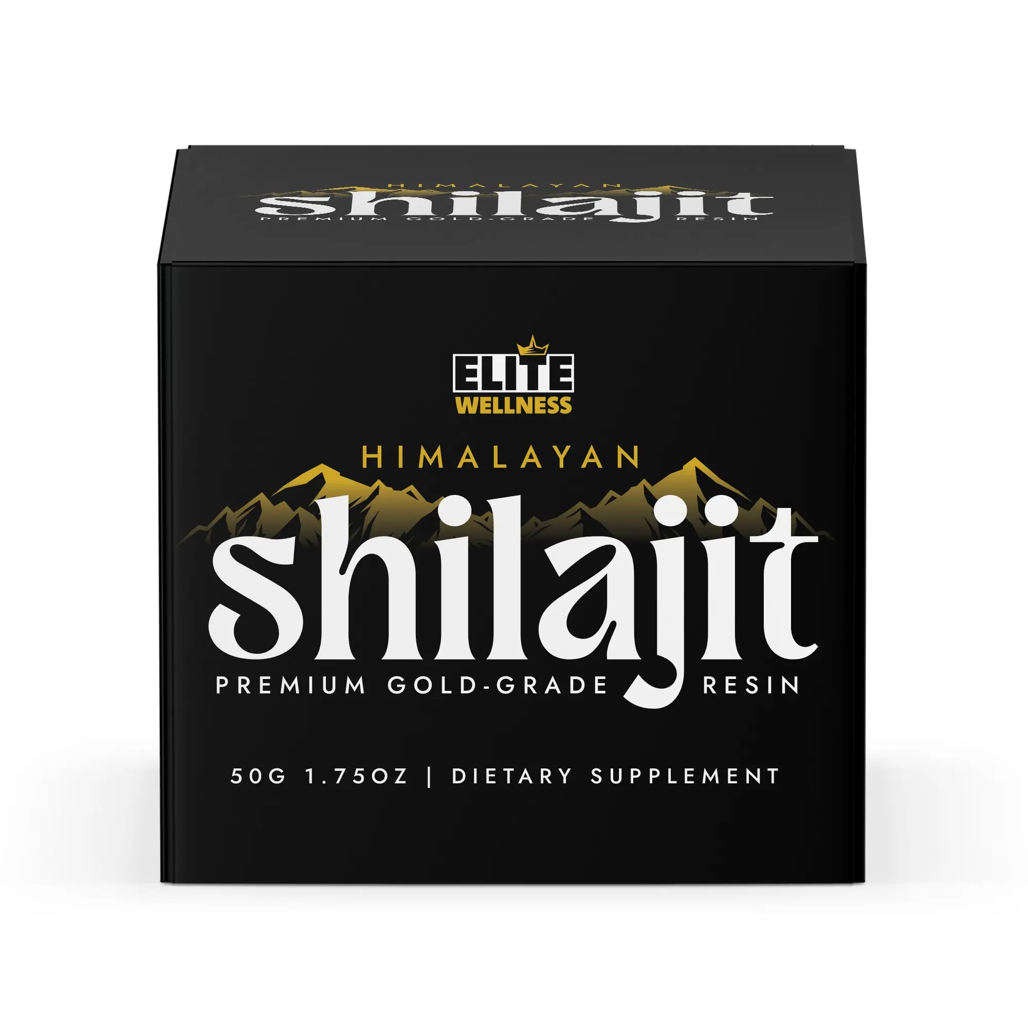 Pure Himalayan Shilajit Gold Grade Resin