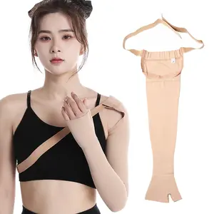 Upper limb lymphatic elastic sleeve, pressure arm guard, tubular bandage to relieve edema fixing belt
