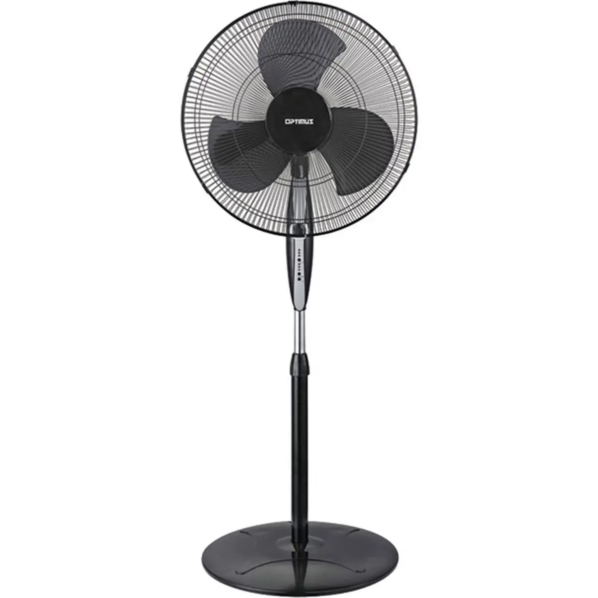 212 MAIN 18 in. Round Oscillating Extendable Powder-Coat Portable Household Floor-Standing Pedestal Fan, Multi Setting, Controllable Angle, with Remote Control, Floor-Standing Pedestal Fans, Multi Setting Pedestal Fans