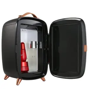 Vevor Mini Fridge for Bedroom, 20L Skincare Fridge with Touch Screen Temper Control, Outage Memory Small Beverage Refrigerator for Makeup Drink Food, AC/DC Cooler Heater for Office Dorm Car, BlackVEVOR Super Brand Day