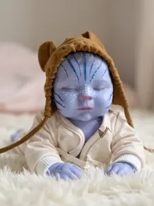 Realistic Alien Fairy Rebirth Doll 13 Inches 33 cm Full Silicone Lifelike Soft Touch Collectible Art Doll with Whimsical Design and Fine Craftsmanship Ideal Gift for Children and Collectors