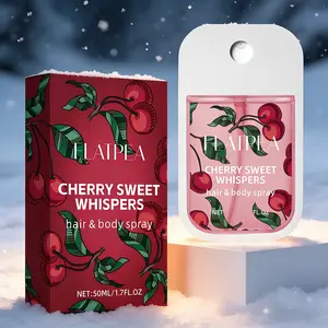 Cherry Spray Perfume, 50ML Portable Compact Design, Multi-Purpose Women's Fragrance for Various Occasions, Fruit & Floral Scent