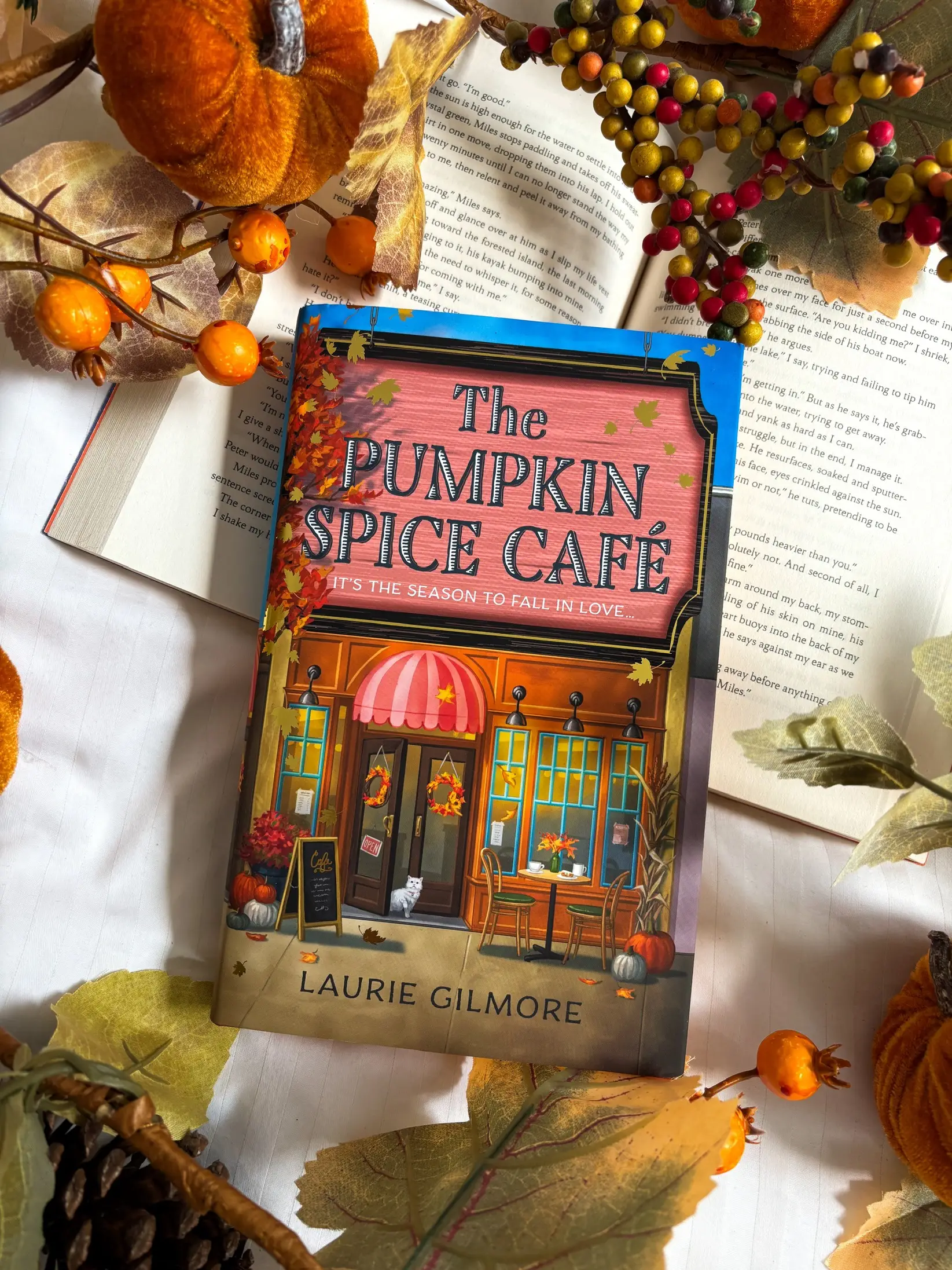 The Pumpkin Spice Café (TikTok Hardcover Exclusive) by Laurie Gilmore Read the viral TikTok sensation romcom series, for fans of cozy and spicy romanc