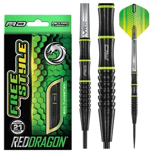 Red Dragon Freestyle Steel Tip 21 gram 90% Tungsten