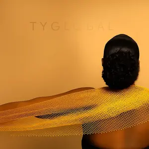 TYglobal African Exfoliating Net Sponge, Ethically Sourced from Nigeria, Smooth Skin Shower & Bath Sponge