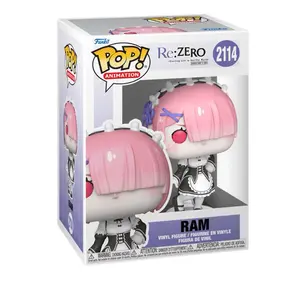 Funko Pop! Ram #2114 (Re:Zero) Anime - Vinyl Figure - Collectible Figurine