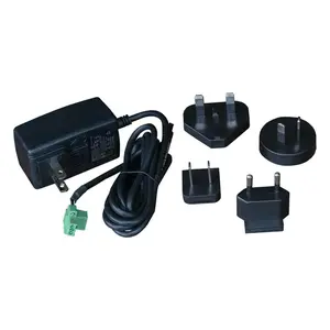 Digi International  18VDC 1A Wallmount Level Power Supply with Plug Tips for US, UK, EU & AU