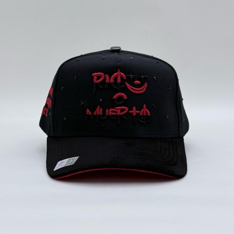 Cap Hats “Rico O Muerto” (Red)