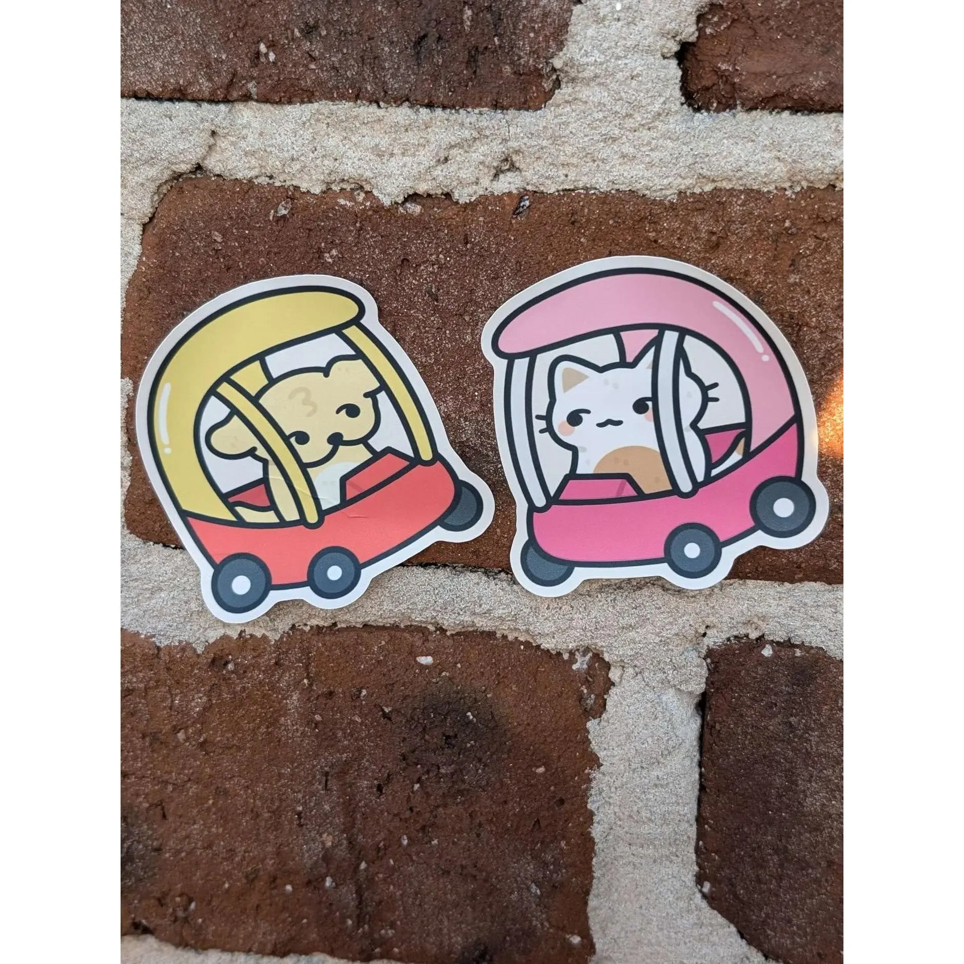 Suni & Luna Matching Car Stickers