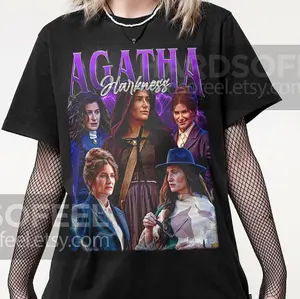 Agatha Harkness Unique Vintage T-Shirt, Gift For Women and Man Unisex T-Shirt
