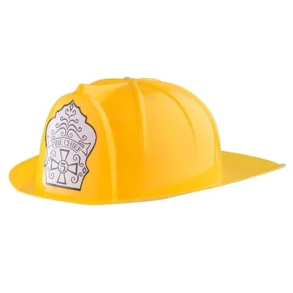 212 MAIN Dog & Cat Firefighter Helmet - Yellow Pet Costume Accessory, Emergency Responder Gear, Realistic Rescue Worker Attire