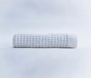 White Waffle Bath Towel