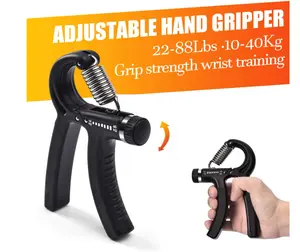 Grip Strength Trainer 7 Pack Adjustable, Finger Stretcher Resistance Extensor Bands, Finger Exerciser, Hand Gripper Strength Ring & Stress Ball