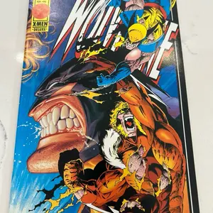 Wolverine #90 Marvel Comics 1995, NM/NM+, with Trading Cards, Gatefold Cover