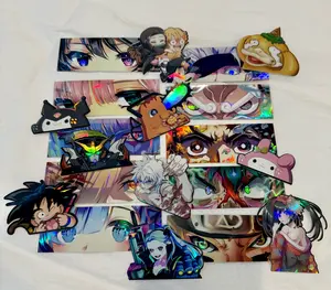 Bundle of Mini Slap Sticker and Peeker Sticker Car Laptop