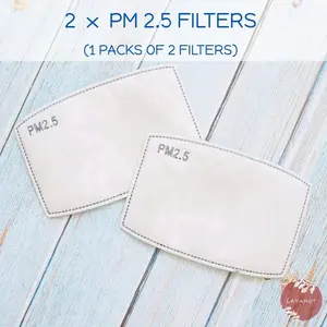 PM 2.5 FILTER • ACTIVATED CARBON