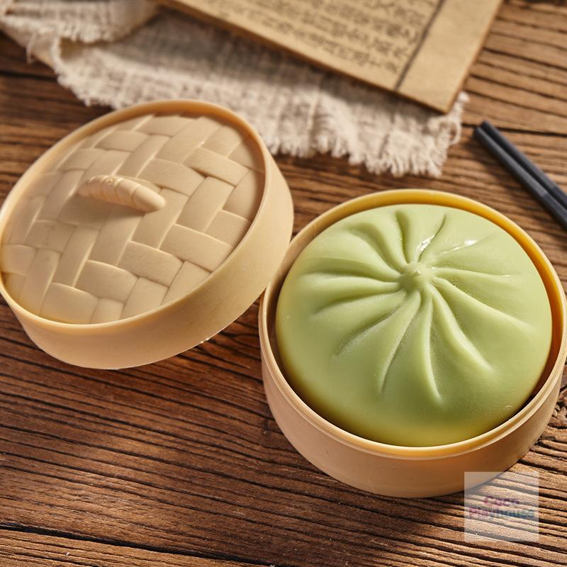 4-Pack, 2-Pack, Galaxy Dumpling Toy Squishy - Mystery Bun Fidget Toy, Soft TPR Material, 3.35" x 2.17", Stress Relief, Random Style per Pack Sleep Aid and Stress Relief super rare glitter