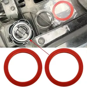 2Pcs Engine Oil Filler Cap Seal Gasket 11121715318 For BMW 1 2 3 4 5 6 7 Series M3 M4 M5 M6 X3 X5 X6 Z4 E46 E90 E60 F01 F10 F30
