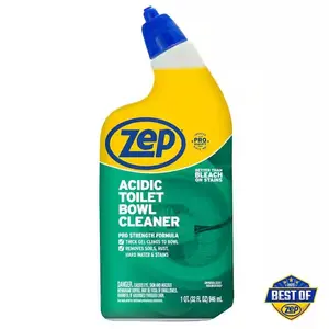 32 oz. Acidic Toilet Bowl Cleaner - Pro Strength Formula for Effective Stain Removal & Odor Elimination - Ideal for Regular Toilet Maintenance