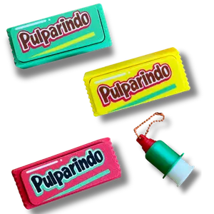 Nostalgic Clickers Inspired by Mexican Tamarindo Candy Stress Relief Fidgets Mexi Clicks 3D-Printed Fidgets 2in x 3in Hand-Designed