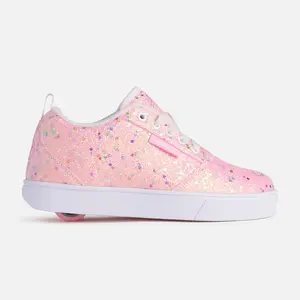 HEELYS Women's OG Trainer Footwear - Pink, Glitter Pro 20 Casual Shoes with Wheels HEELYS Women's OG Trainer Footwear - Pink, Glitter Pro 20 Casual Shoes with Wheels