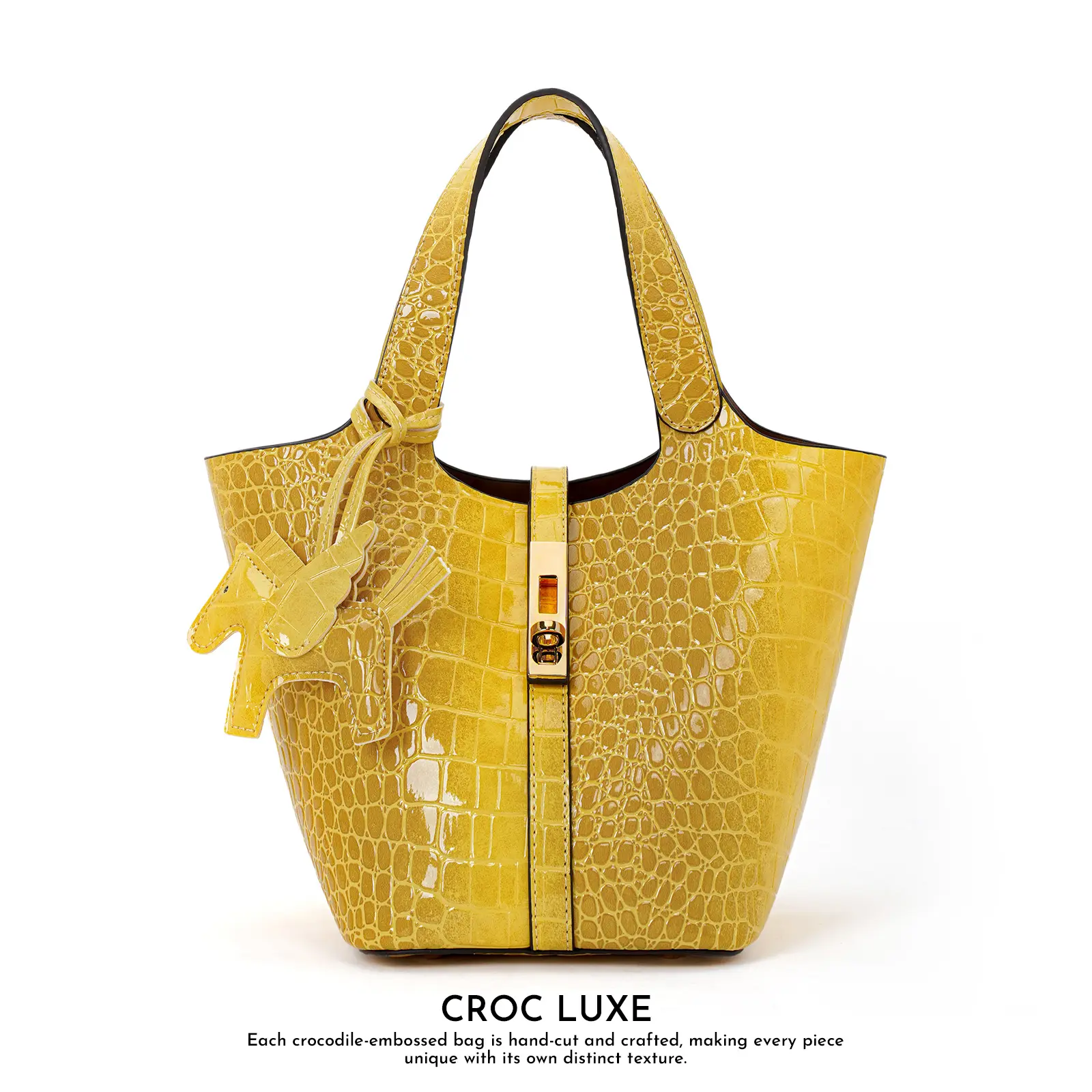 CROC LUXE-Yellow