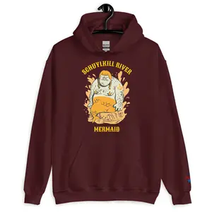 "Schuylkill River Mermaid" Hoodie