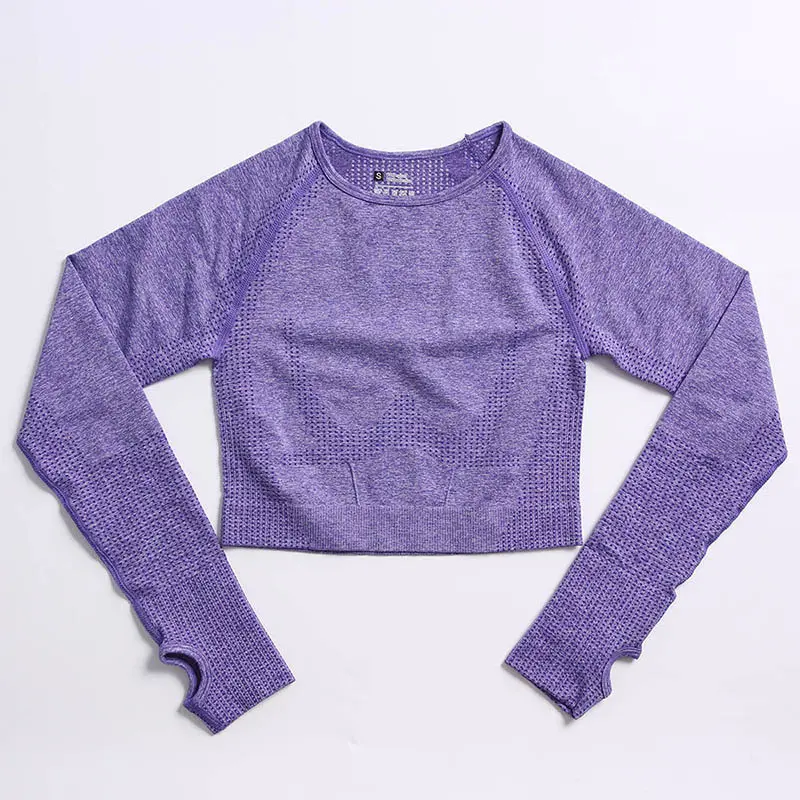 Purple long sleeves