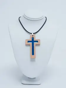 Interactive Bible Verse Necklace (Blue)