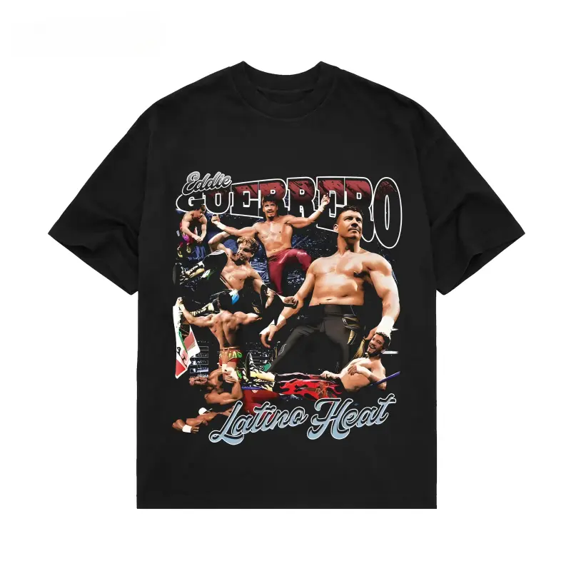 [🎉Sale Up To 50%] Vintage Eddie Guerrero graphic tee, Eddie Guerrero Vintage 90s graphic unisex sweatshirt, WWE graphic tee Hoodie Streetwear Menswear