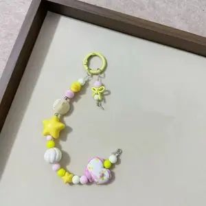 [Live DIY Chain]Summer Rainbow Candy Series mini Bean Figure