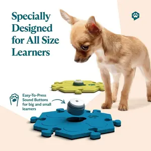 FluentPet Tester Kit - Recordable Sound Buttons to Teach Your Dog or Cat to Communicate Basic Needs
