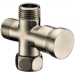 Dawn Kitchen & Bath  Push Pull Shower Diverter - Brushed Nickel