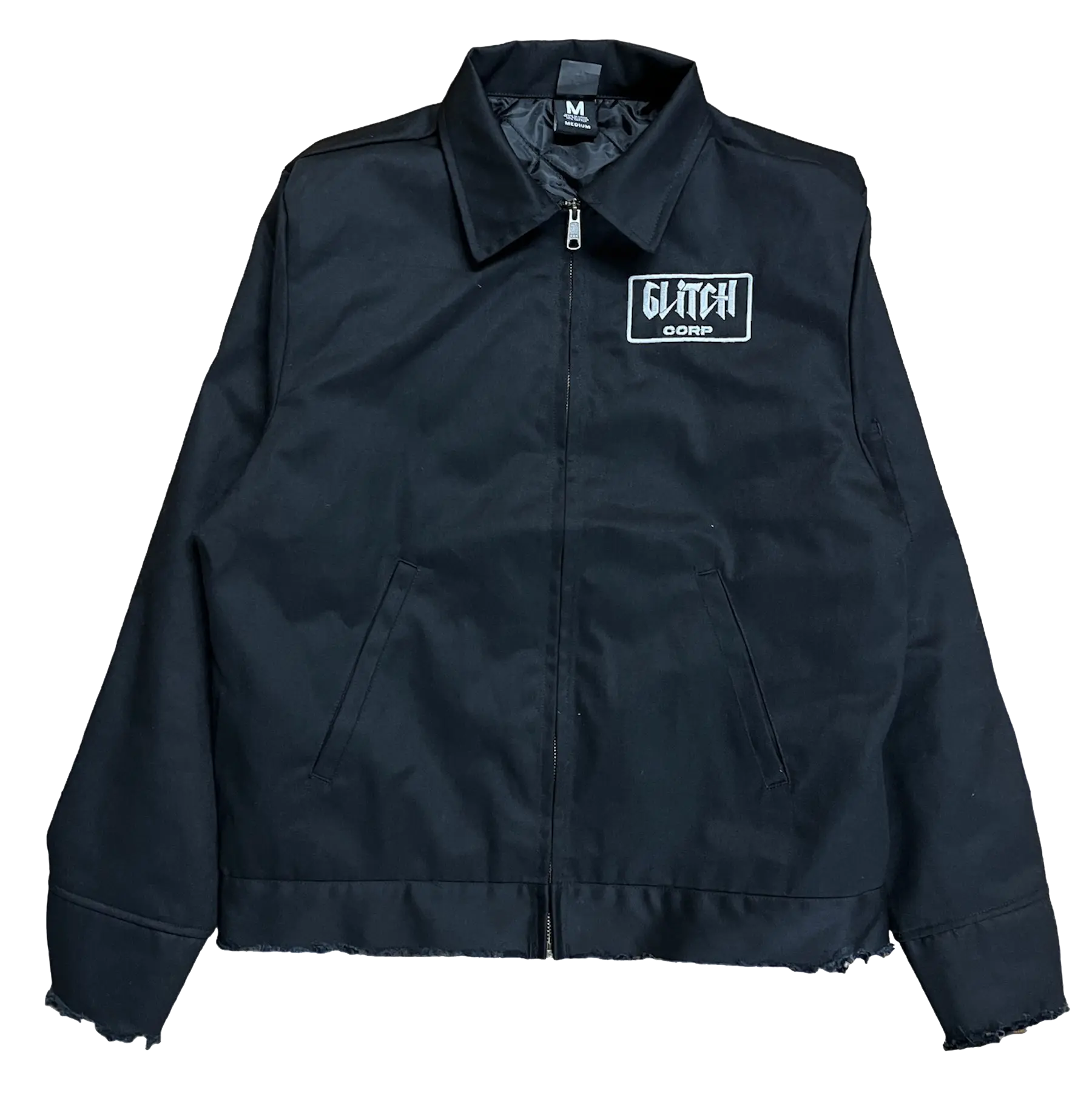 Glitch Corp Distressed Workwear Jacket