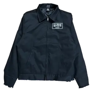 Glitch Corp Distressed Workwear Jacket