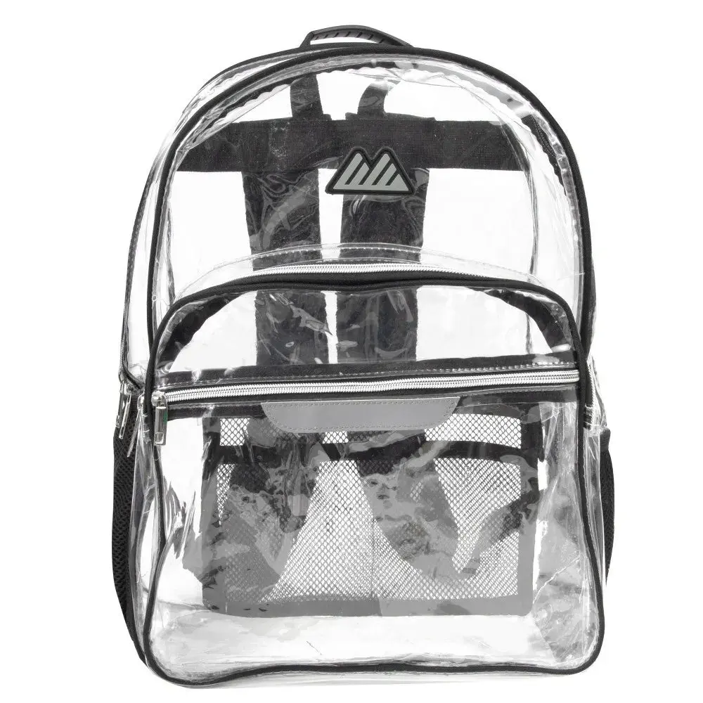 Clear Backpack - Water-Resistant Dome Design