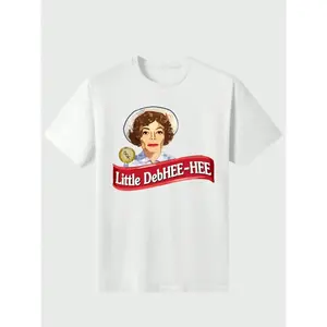 Litte Debhee Hee Debbie Parody Meme T Shirt Casual Digital Print 220g Pure  Heavy 100% Cotton T Shirt