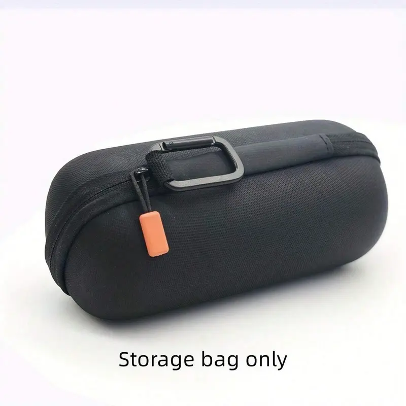 EVA Protective Speaker Case for JBL Flip 3/4/5/6, Shockproof Durable Portable Carry Handheld Bag with Handle, Organized Storage for Outdoor Use