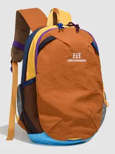 Unisex Cute Quilted Nylon Backpack for Travel Hiking, Fashionable Versatile Shoulder Bag, Animal Pattern, All Seasons Use, New Arrival