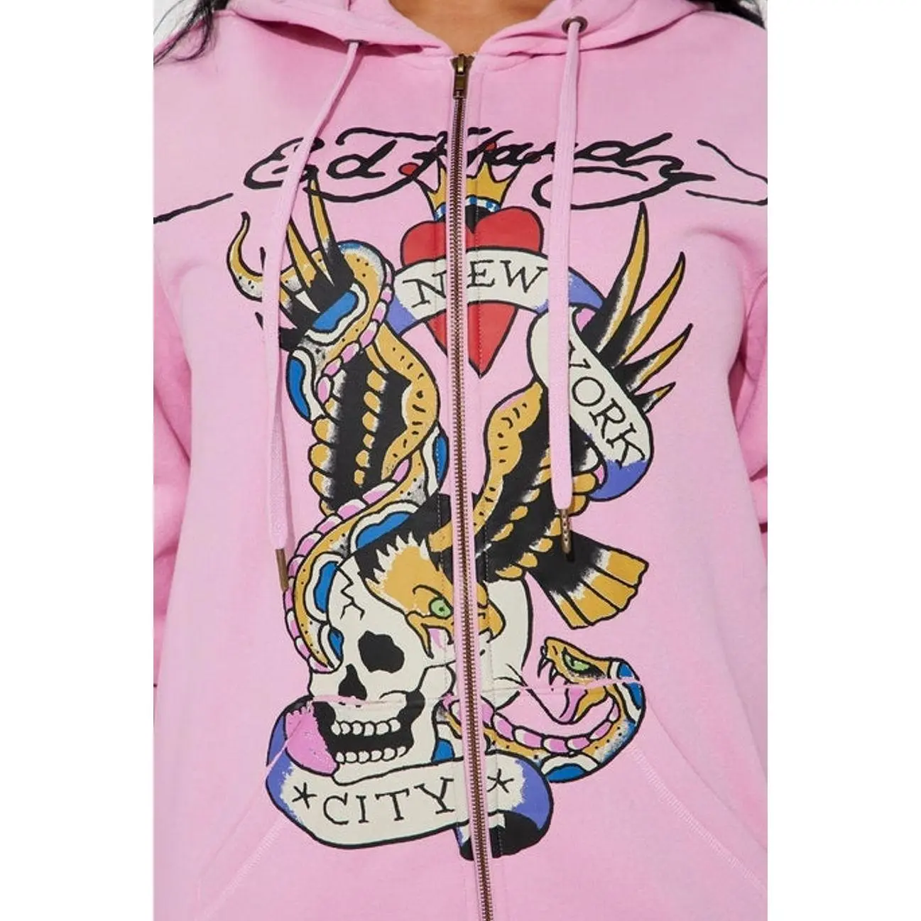 Ed Hardy NYC Skirt Set - Pink 6 - TikTok Shop