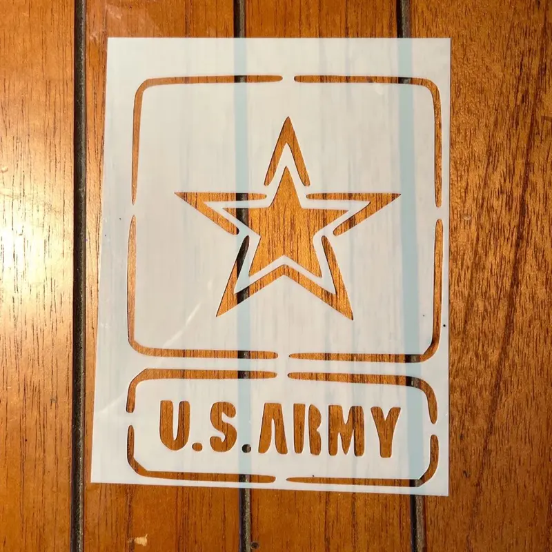 Stencils - Customizable Contact Makeover Stickers for Various Designs, Available in Various Colors and Patterns