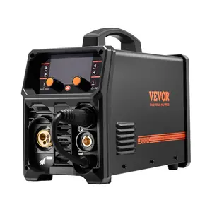 VEVOR MIG Welder 200Amps Welding Machine 4-in-1 Gas MIG/Flux Core MIG/Stick/Lift TIG