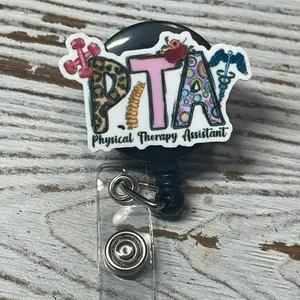 Physical Therapy Assistant Badge Reel
